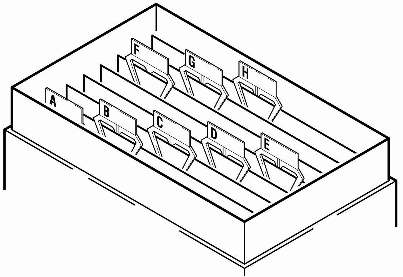 Kartenreiter 40 mm, Ständer (Inhalt: 10 Stk.) – Bild 4