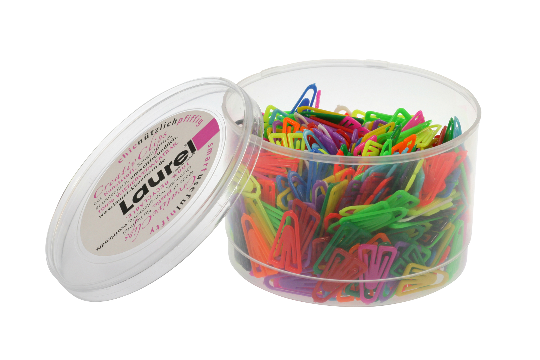 Büroklammer 25 mm, Dose (Inhalt: 500 Stk.) – Bild 5