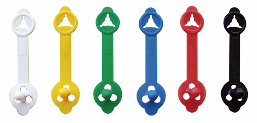 Briefknopf Sigma 48 mm, Dose (Inhalt: 90 Stk.) – Bild 2