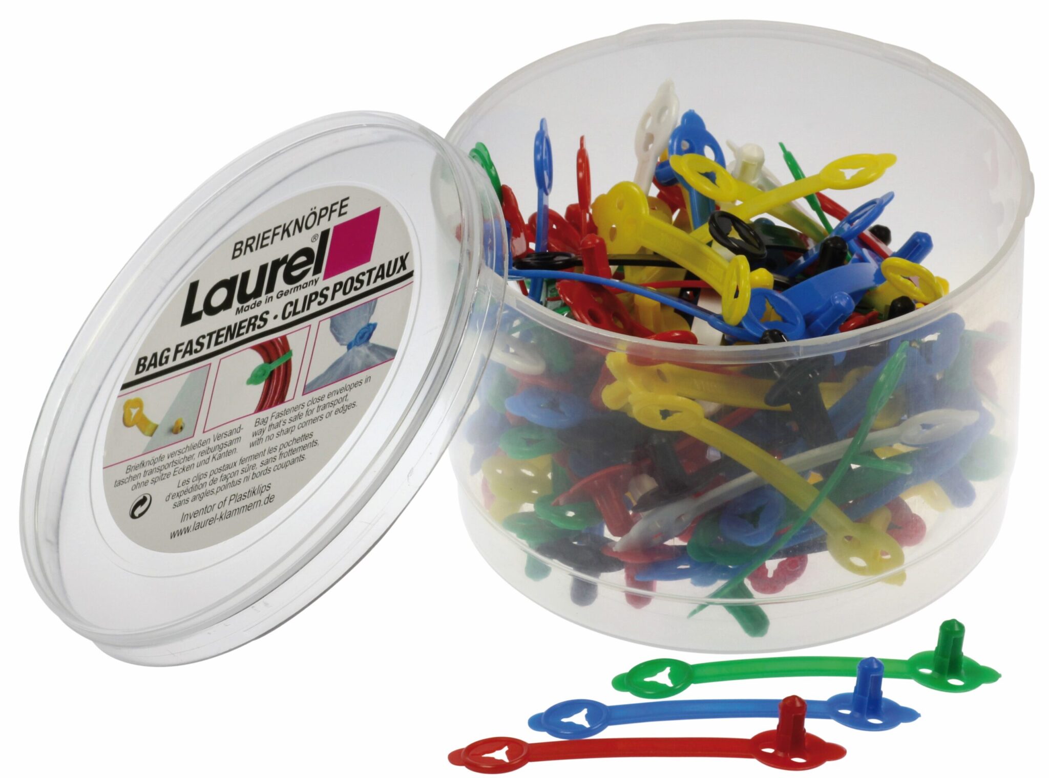 Briefknopf Sigma 48 mm, Dose (Inhalt: 90 Stk.) – Bild 5