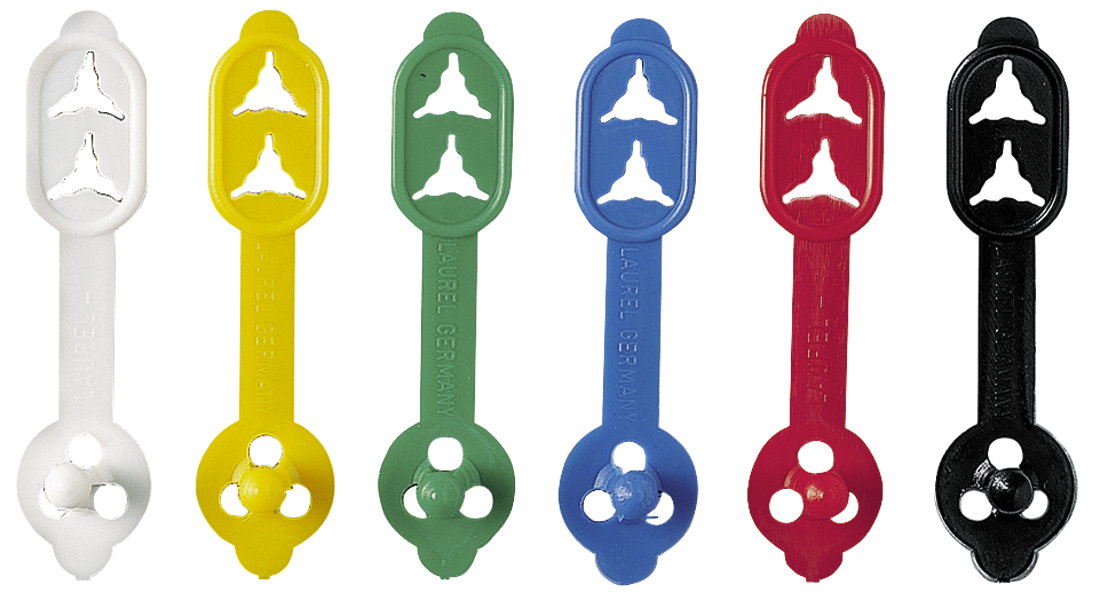 Briefknopf Duo 30/38 mm, Beutel (Inhalt: 100 Stk.) – Bild 2