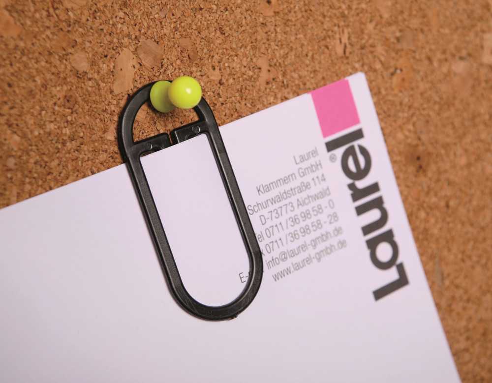 Bogen King Klip 50/62 mm, Packung (Inhalt: 20 Stk.) – Bild 3